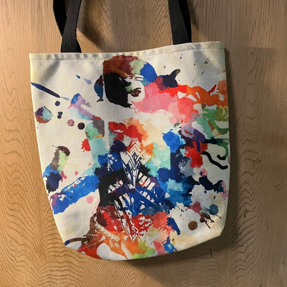 DC Wonder Woman canvas tote bag